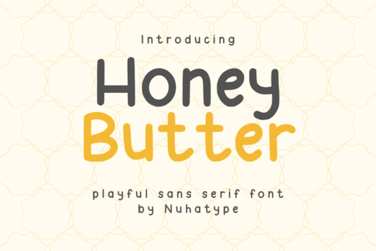 Honey Butter Font